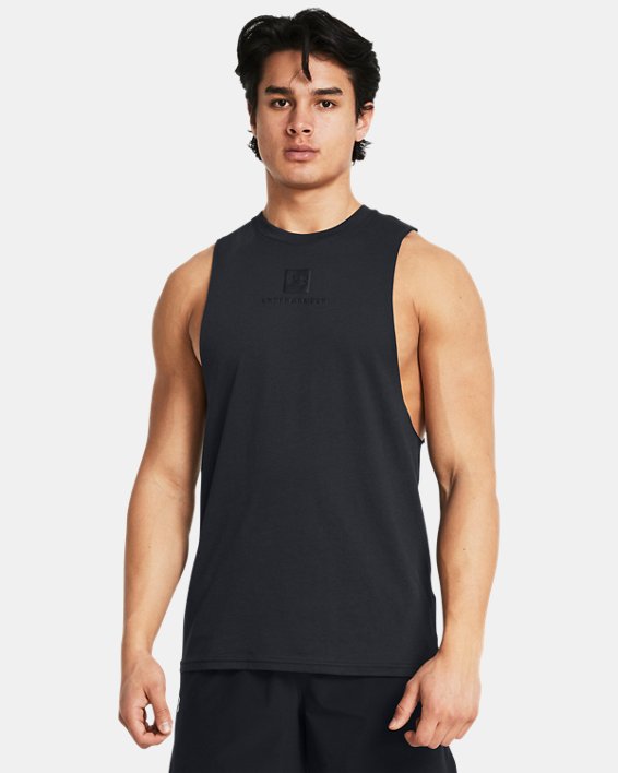 เสื้อกล้าม UA Core สำหรับผู้ชาย in Black image number 0